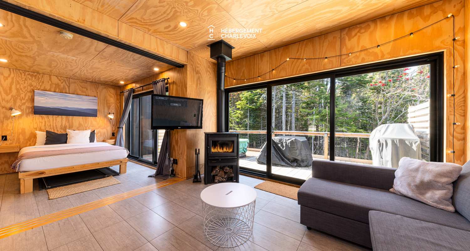 Refuge-4-B - Mini-maison au sommet du Massif